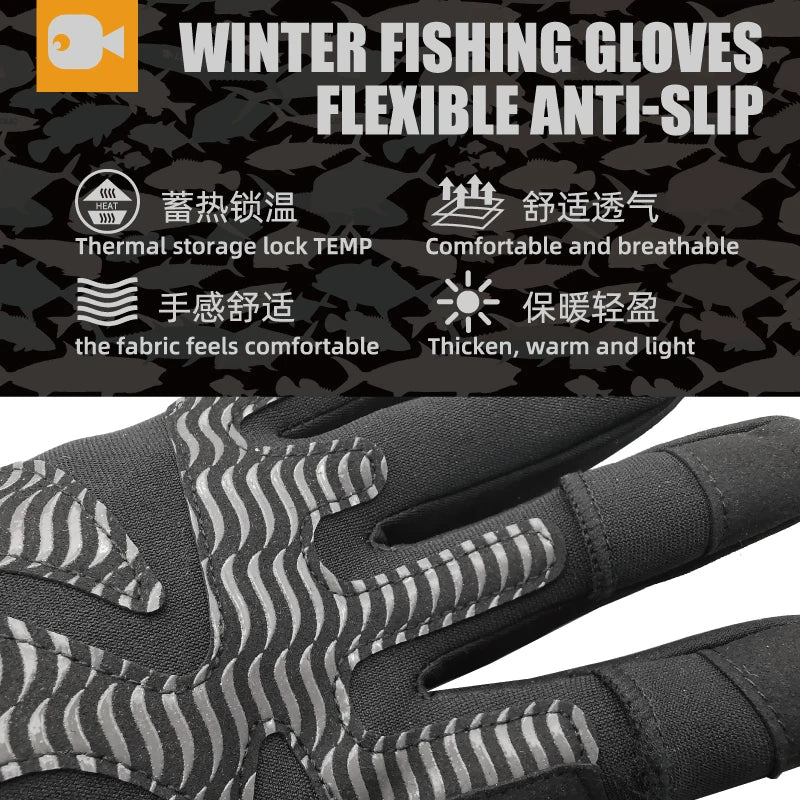 LUREHOLIC Three Fingers Gloves