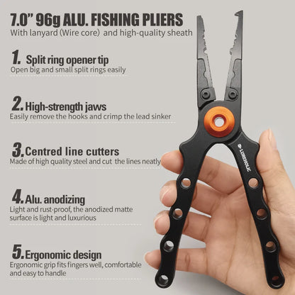 LUREHOLIC Aluminum Alloy Fishing Grip