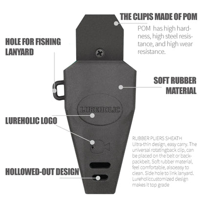 LUREHOLIC Soft Rubber Sheath for Lure Pliers
